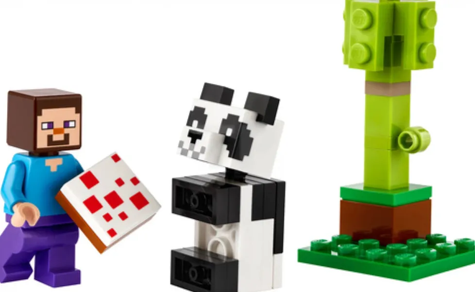LEGO® Minecraft™ Steve and Baby Panda 30672
