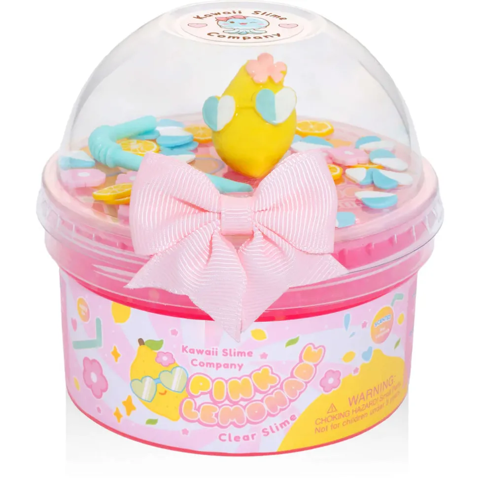 Kawaii Slime: Pink Lemonade Clear Slime
