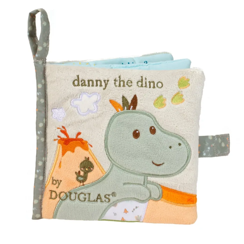 Douglas Baby Soft Activity Book Danny Dino 6"
