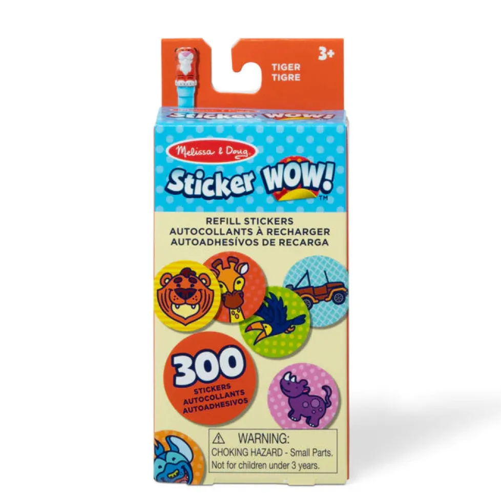 Melissa & Doug® Sticker WOW!® Refill Stickers – Tiger (Stickers Only, 300+)