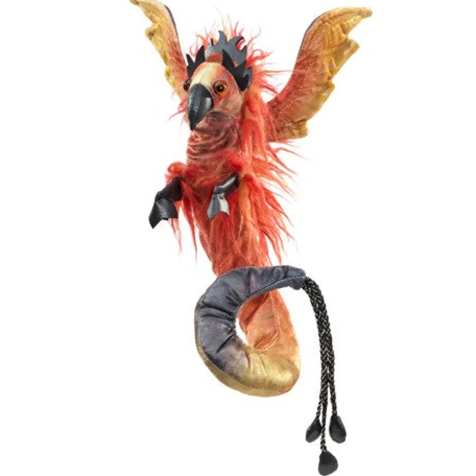 Folkmanis® Wristlet Finger Puppet: Phoenix