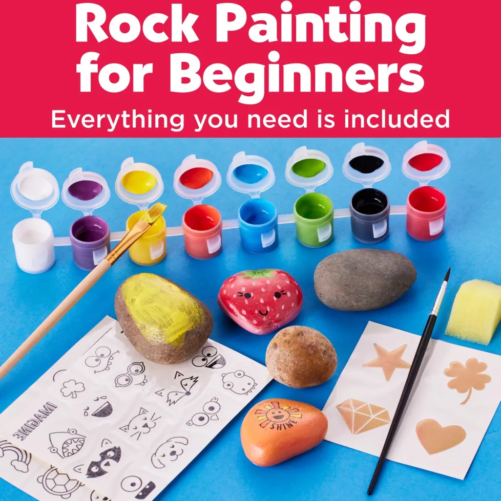 Creativity for Kids Hide & Seek Rock Painting