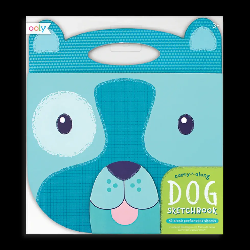 Ooly Carry Along Sketchbook - Dog