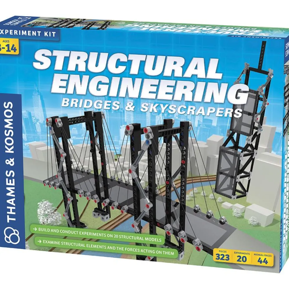 Thames & Kosmos Structural Engineering Bridges & Skyscrapers