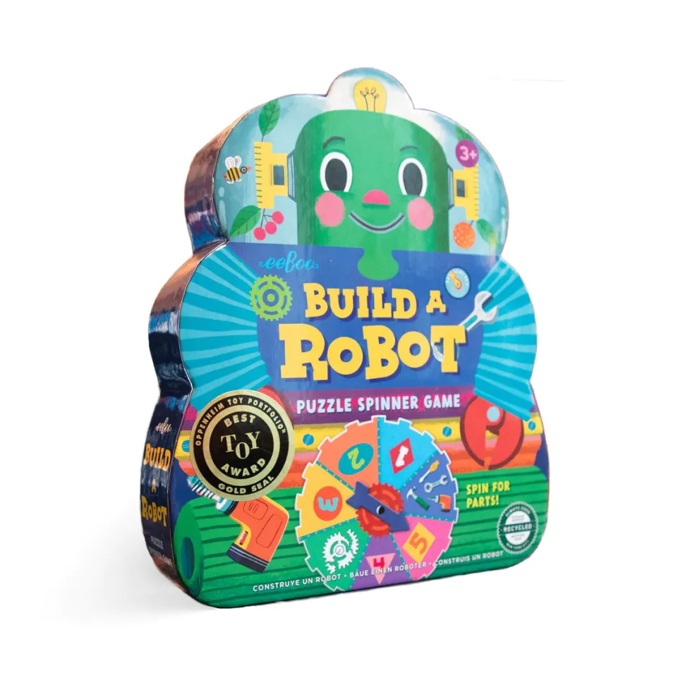 eeBoo Spin to Play - Build a Robot