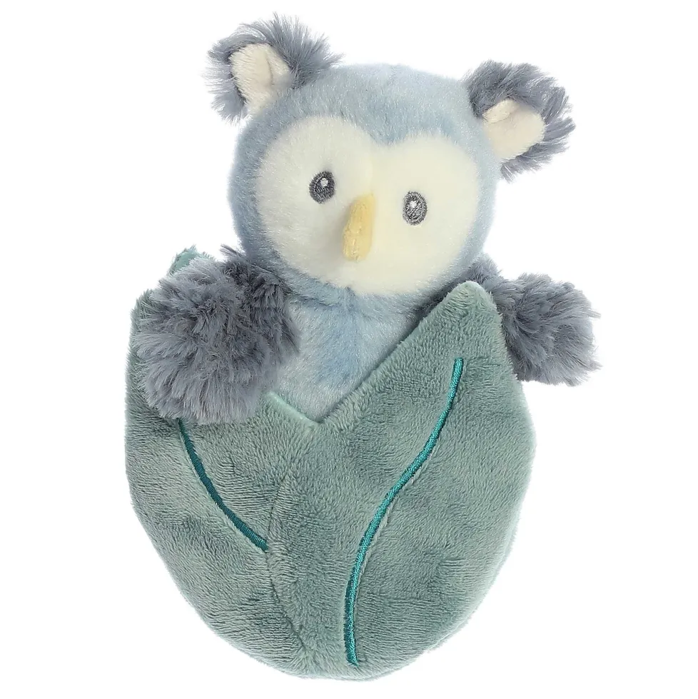 Ebba Pocket Peekers™ Rattle & Crinkle Toy Ollie Owl