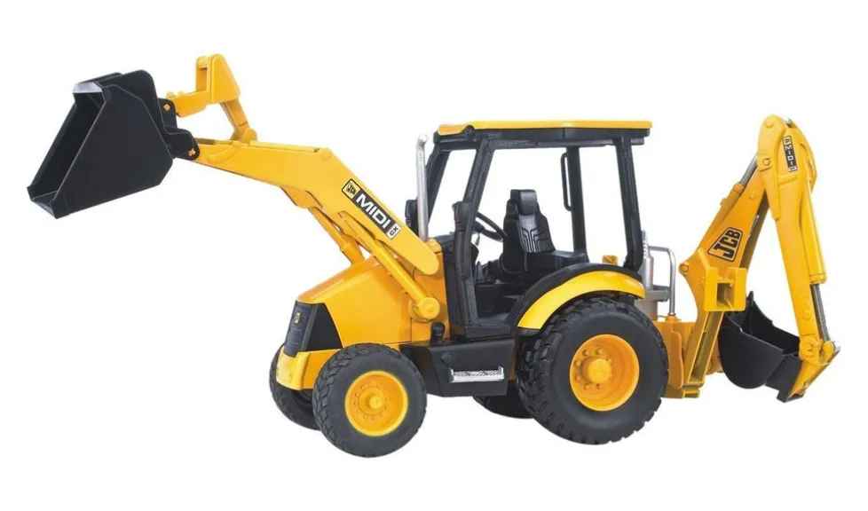 Bruder® Midi Loader Backhoe
