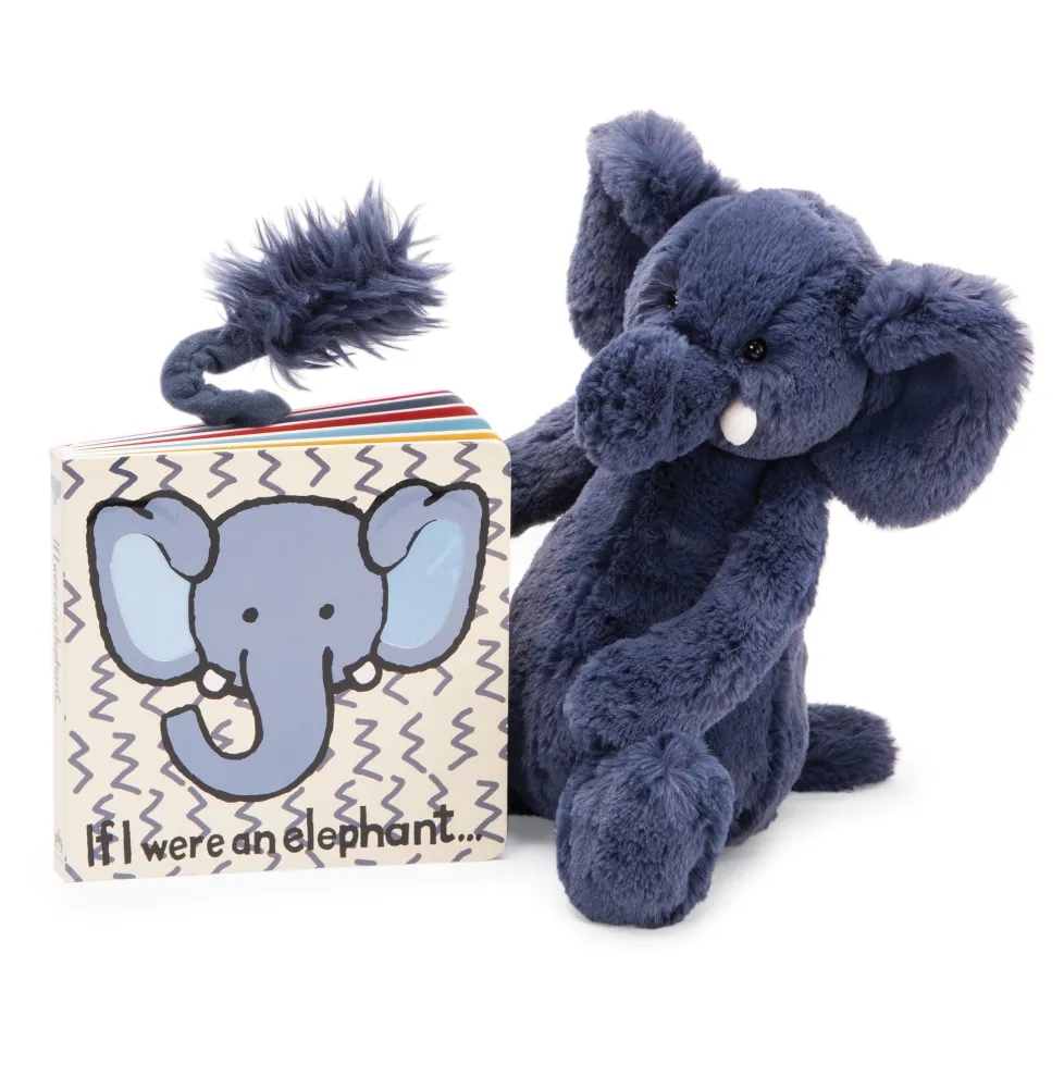 Jellycat Board Book If I Were An Elephant