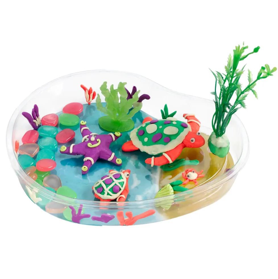 Creativity for Kids: Glow in the Dark Turtle Lagoon