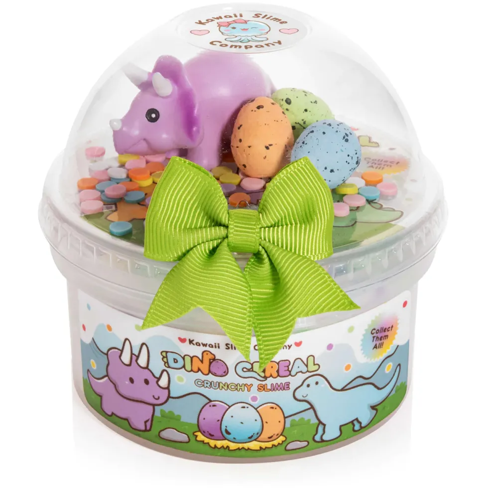 Kawaii Slime: Dino Cereal Crunchy Slime