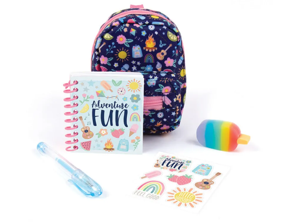 Make it Real: Mini Backpack with Stationary Assorted
