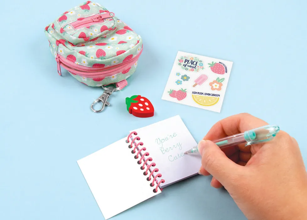 Make it Real: Mini Backpack with Stationary Assorted