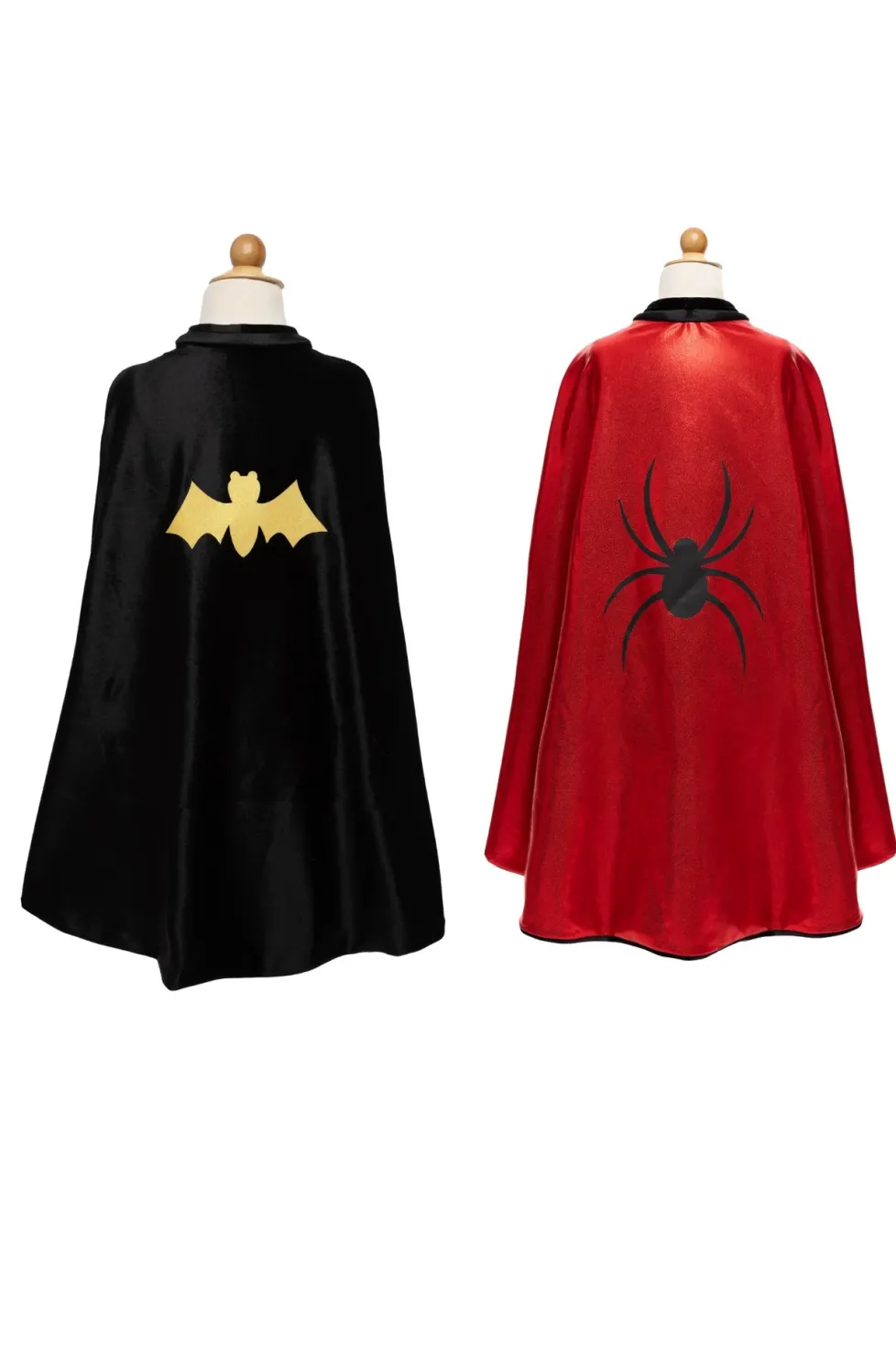 Great Pretenders Reversible Spider/Bat Flowing Cape Size 5/6
