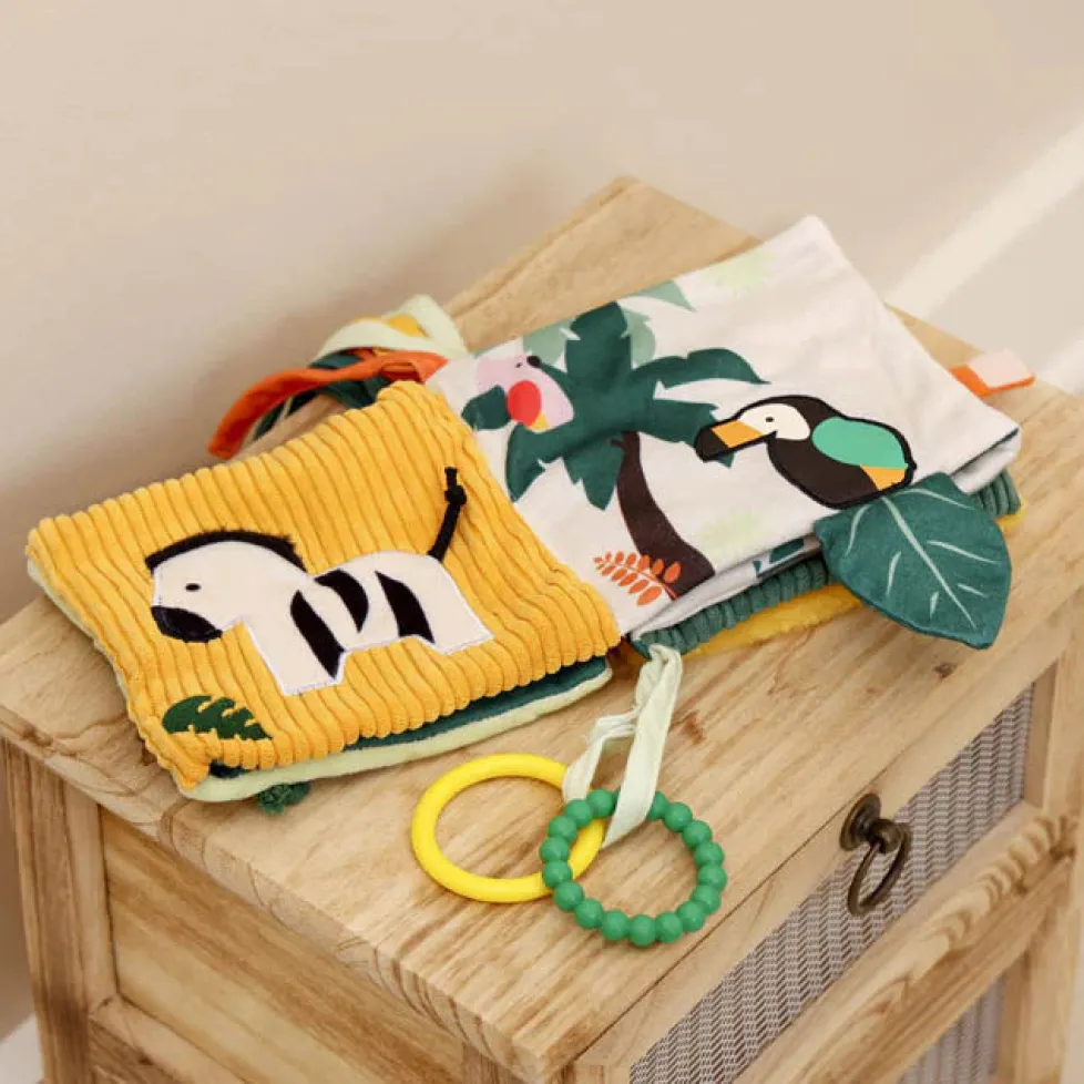 Little Big Friends® Baby's First 2-in-1 Activity Book: Jungle