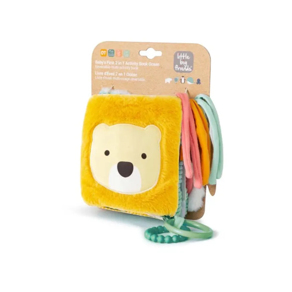 Little Big Friends® Baby's First 2-in-1 Activity Book: Jungle