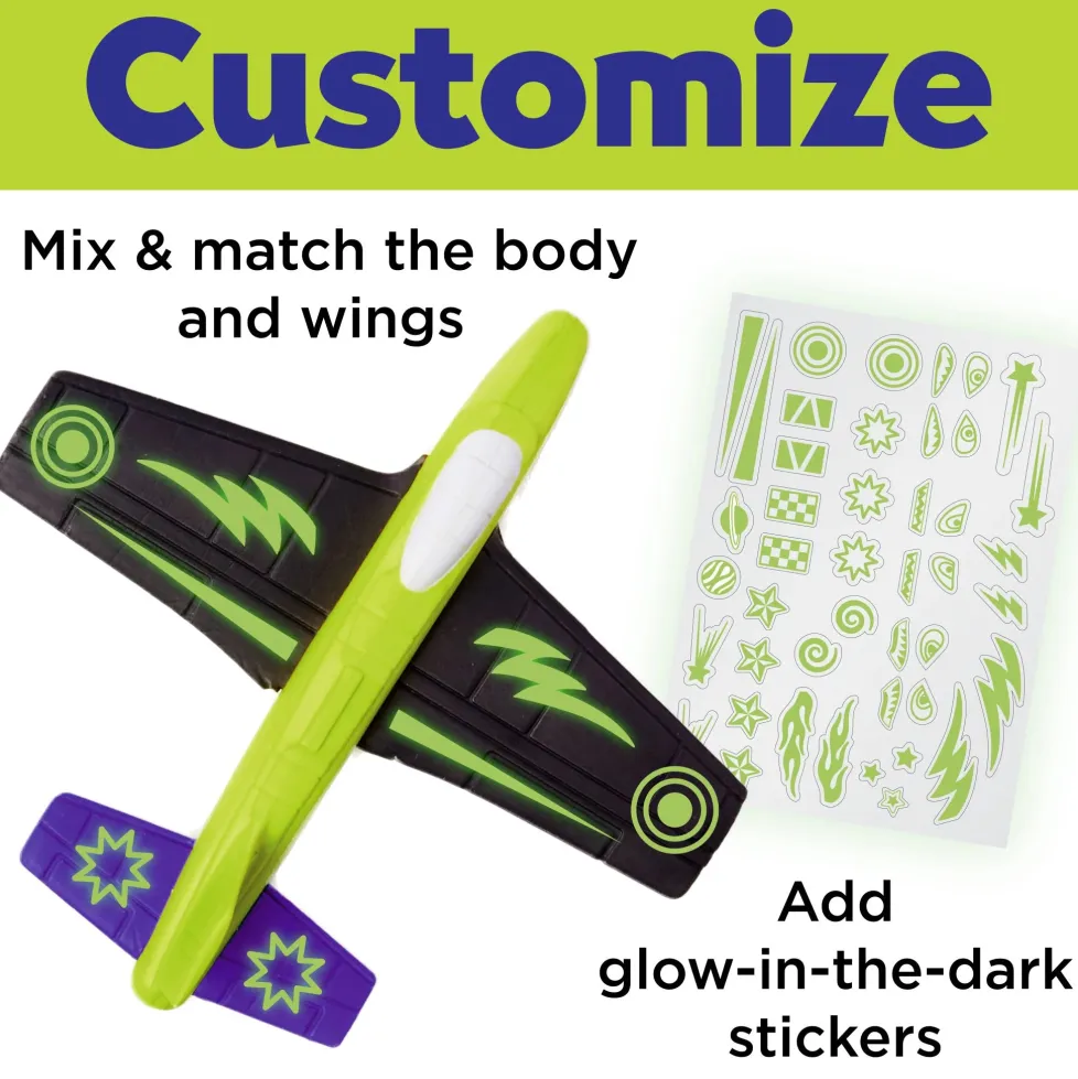 Creativity for Kids Stunt Squadron™ Neon Glow Foam Flyers