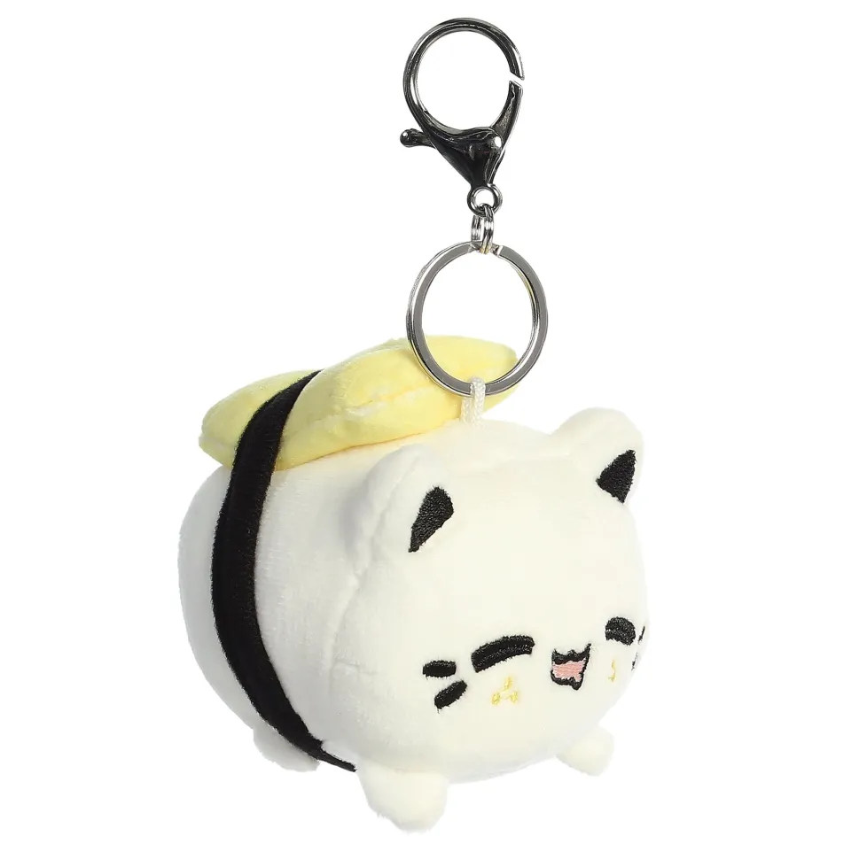 Tasty Peach by Aurora Meowchi Clip-On Tamago Sushi 3.5"