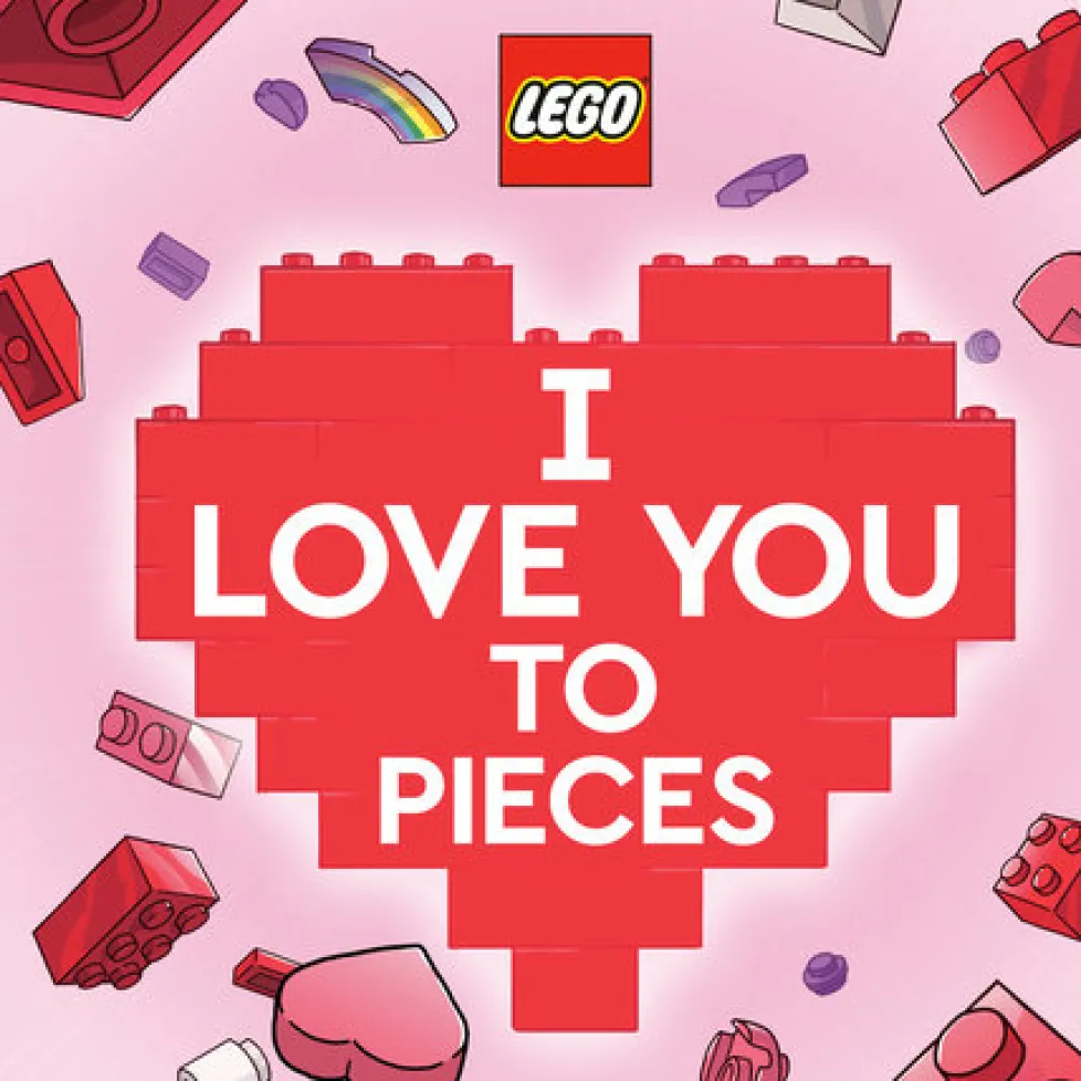 Lego® I Love You to Pieces