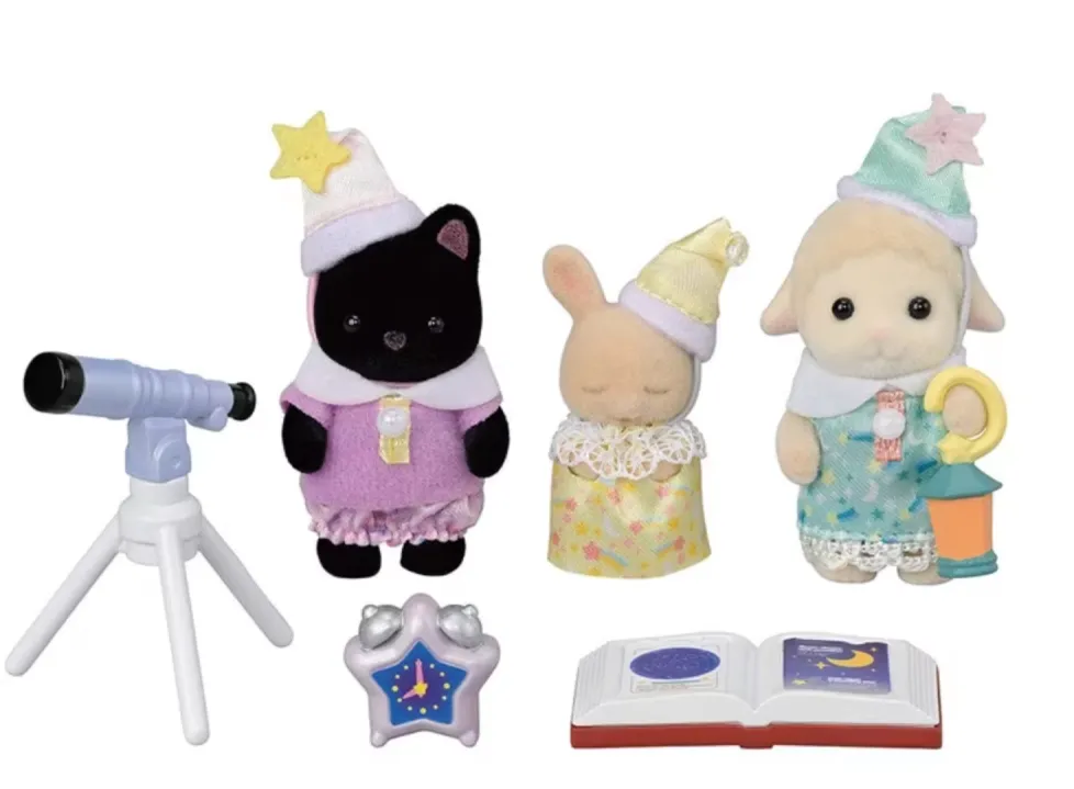 Calico Critters Nursery Friends: Sleepover Party Trio