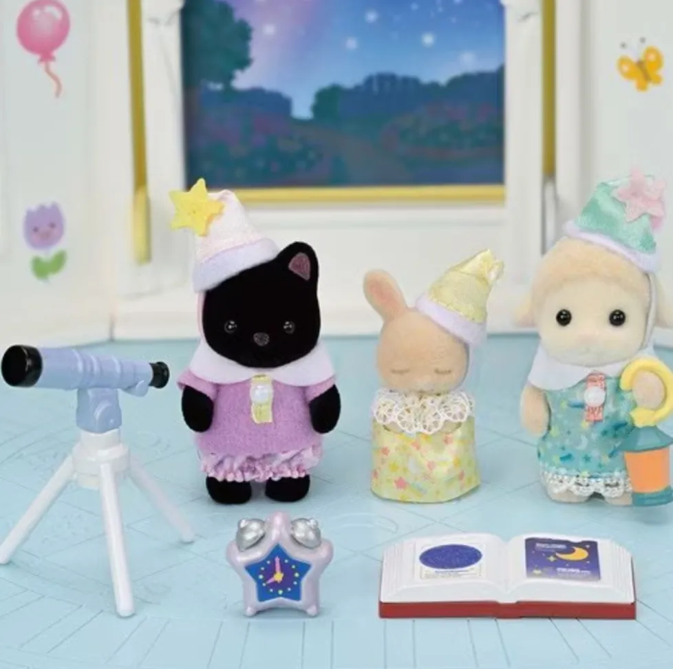 Calico Critters Nursery Friends: Sleepover Party Trio