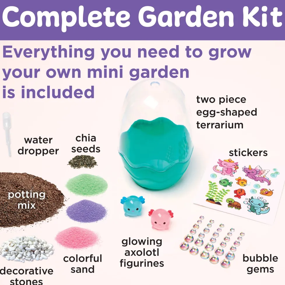 Creativity for Kids: Mini Garden - Axolotl