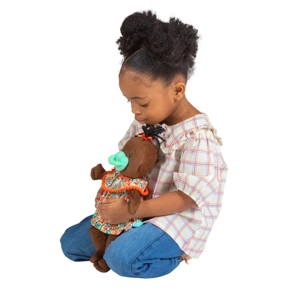 Manhattan Toy® Baby Stella Brown with Black Wavy Tuft (New Box)