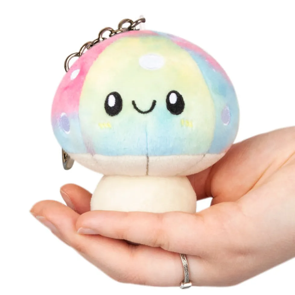 Squishable® Micro Keychain: Tie Dye Mushroom 3" - Discontinued