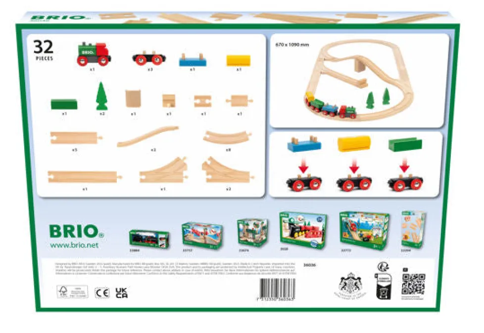 Brio 65th Anniversary Train Set 36036