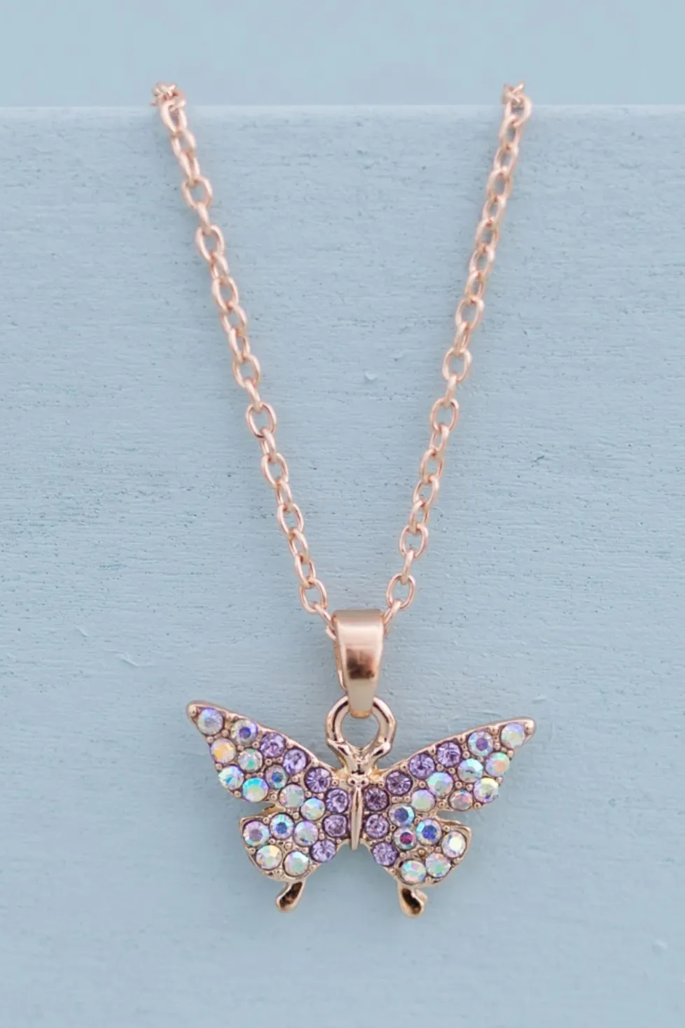 Great Pretenders Boutique Necklace: Butterfly Gem