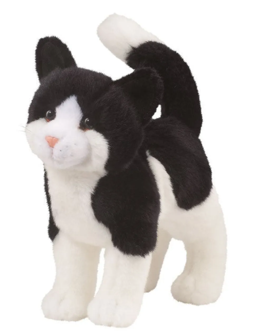 Douglas Scooter Black & White Cat 12"