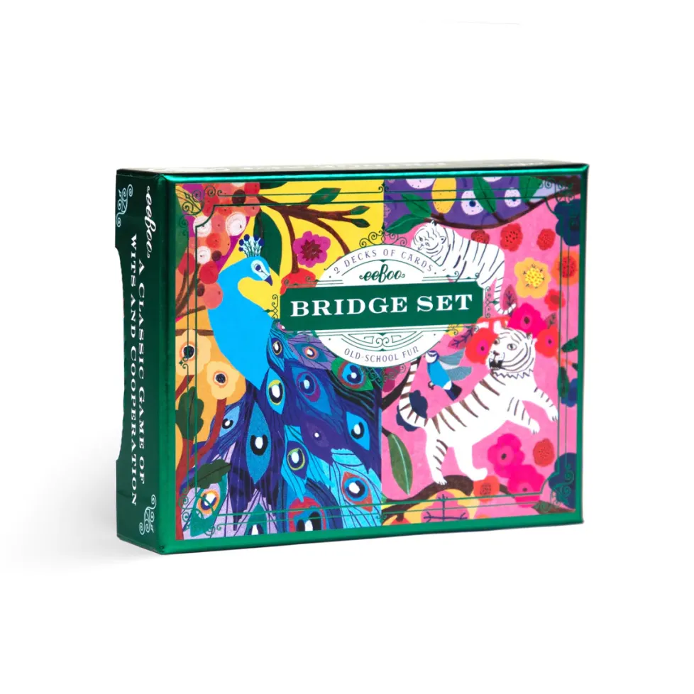 eeBoo Bridge Set: Monika's Peacocks