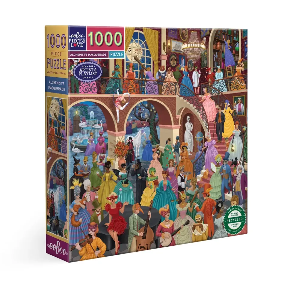 eeBoo 1000 Piece Puzzle Alchemist's Masquerade