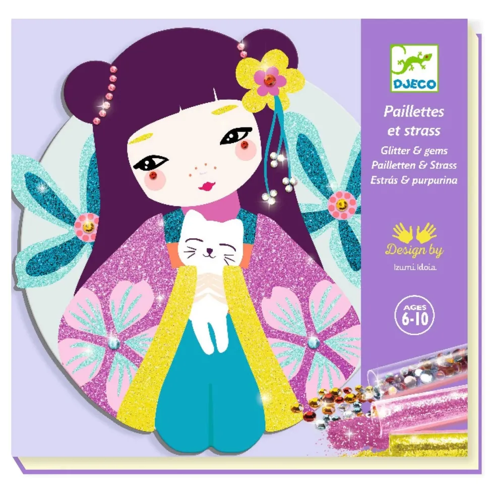 Djeco Onnanoko Glitter & Jewel Boards