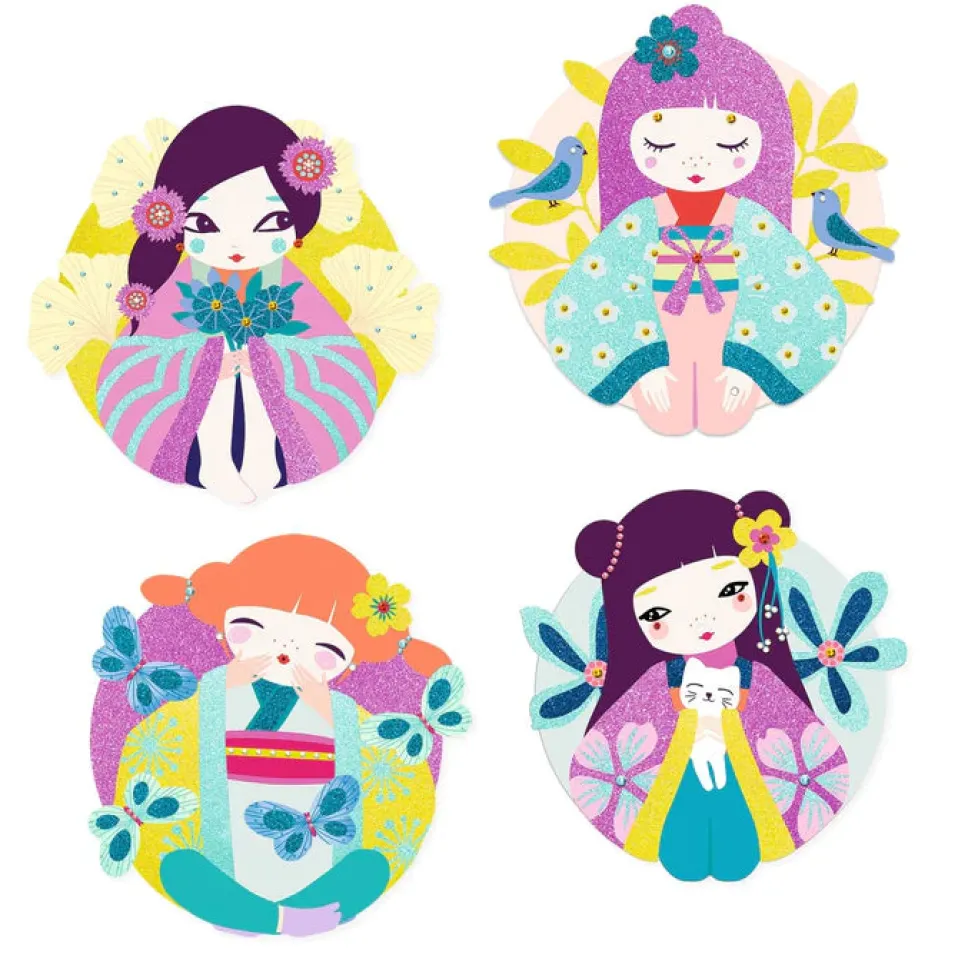 Djeco Onnanoko Glitter & Jewel Boards