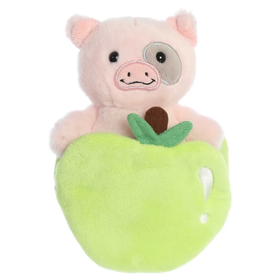 Ebba Pocket Peekers™ Rattle & Crinkle Toy Paisley Pig