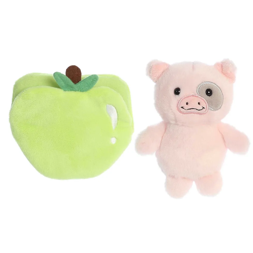 Ebba Pocket Peekers™ Rattle & Crinkle Toy Paisley Pig