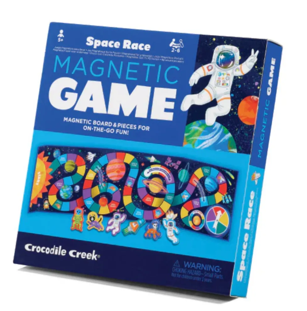 Crocodile Creek Magnetic Game: Space Race