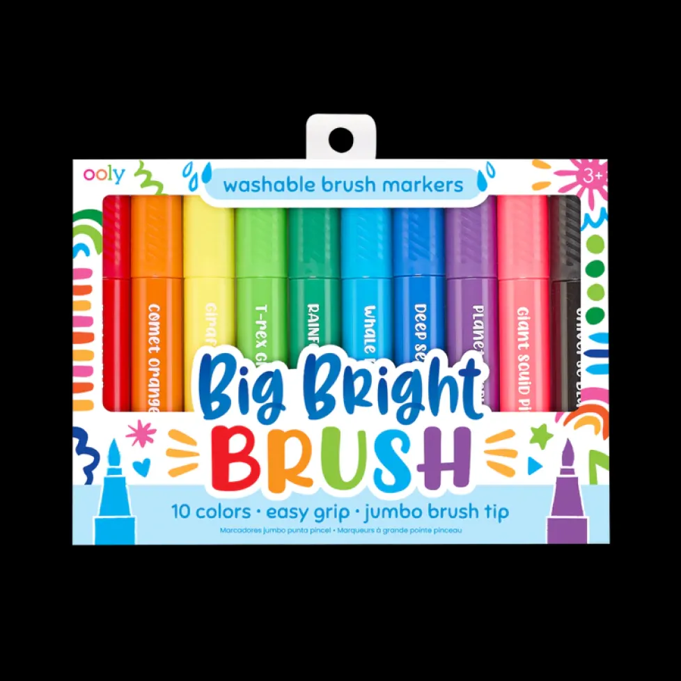 Ooly Big Bright Brush Markers