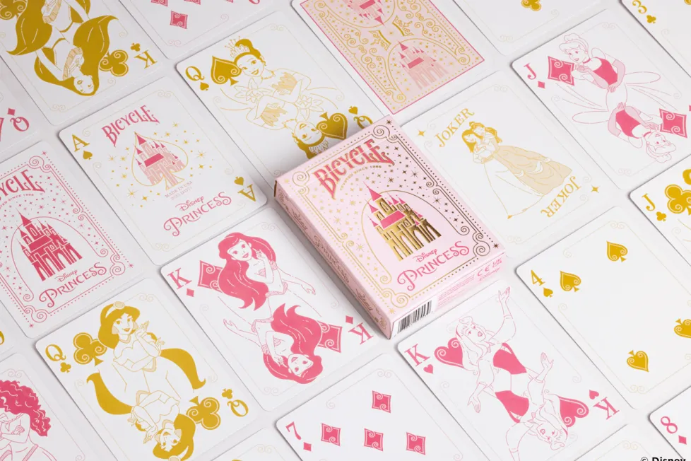 Bicycle Playing Cards: Disney Princess (Pink Box)