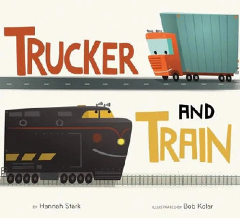 Trucker and Train (Board Book)