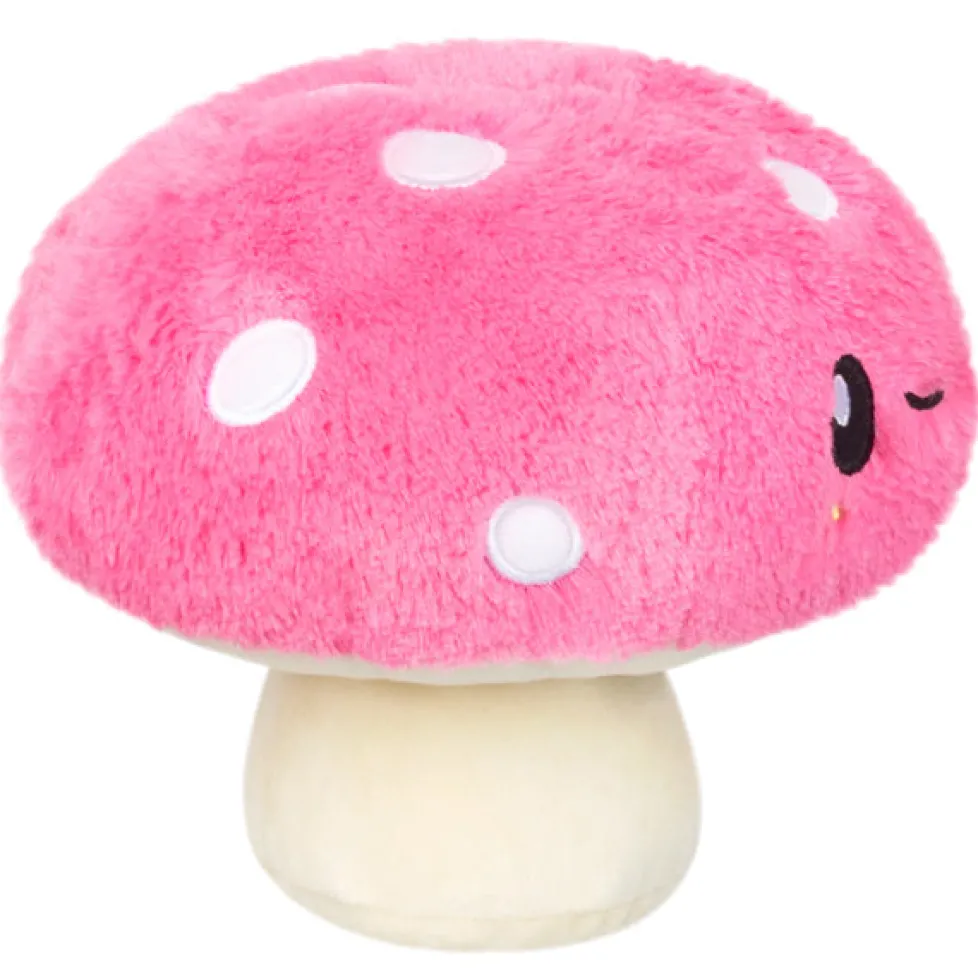 Squishable® Snugglemi Snackers Mushroom Pink 6