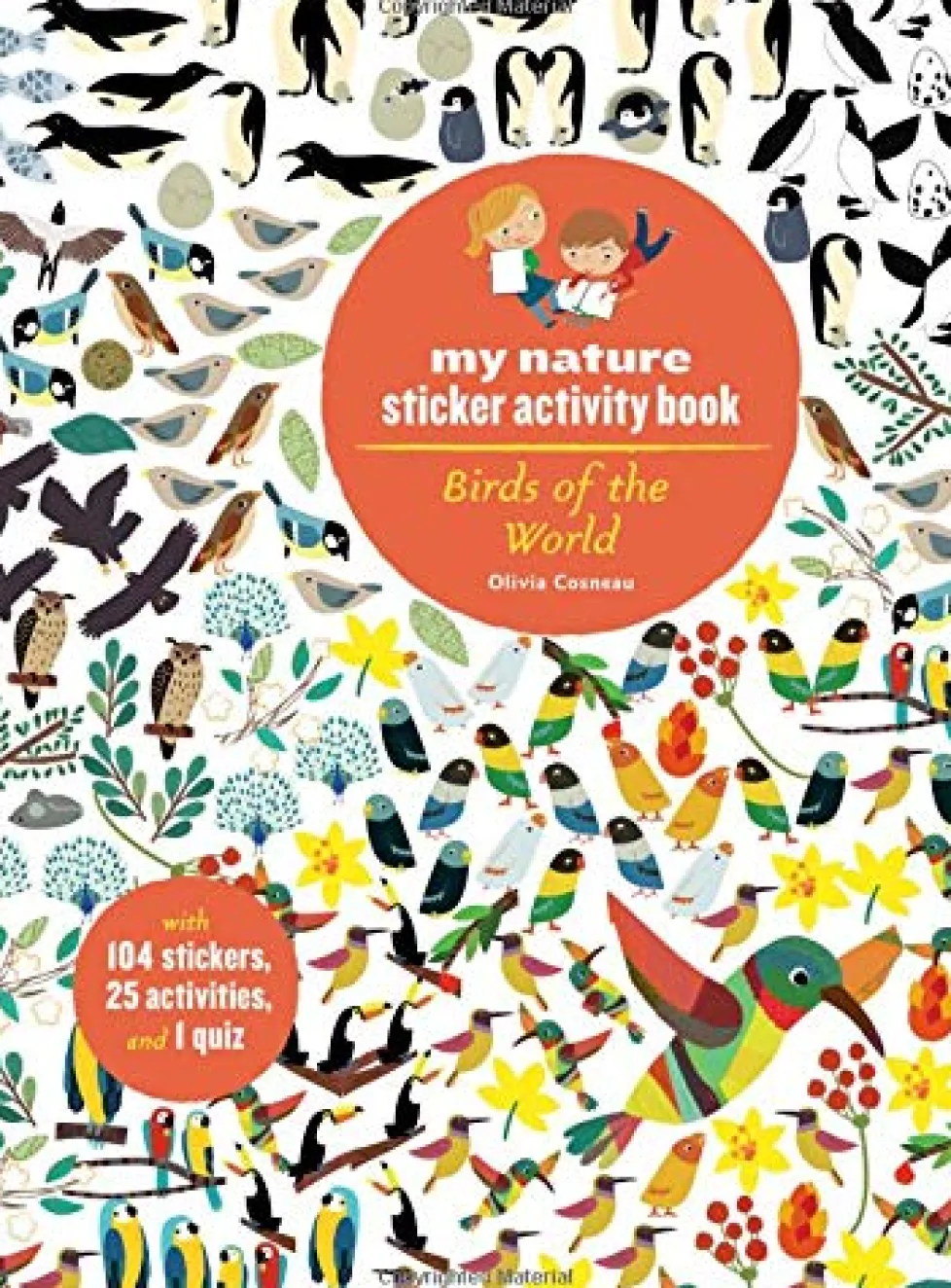 My Nature Sticker Activity Book: Birds of the World