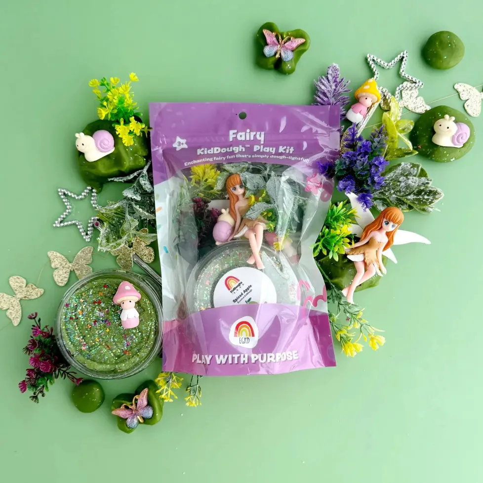 Earth Grown KidDough: Bagged Sensory Kit - Fairy