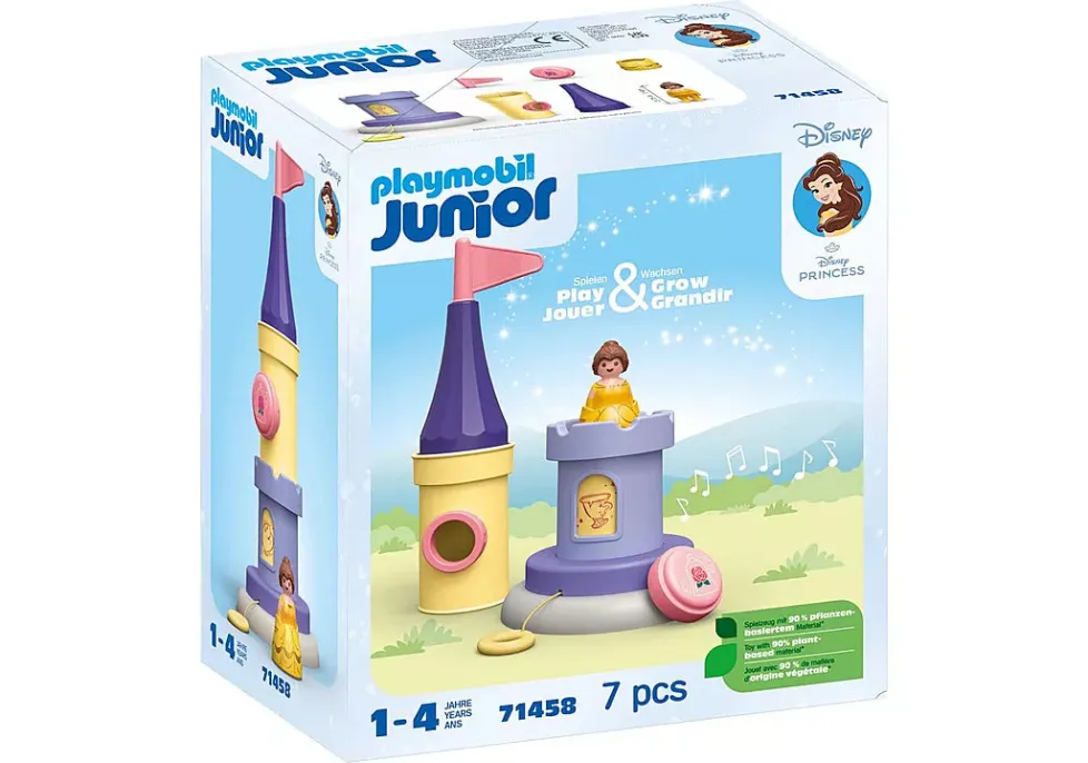 Playmobil Junior & Disney: Belle's Play Tower with Sound 71458