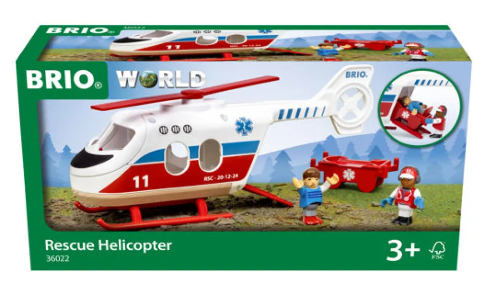 Brio Rescue Helicopter 36022