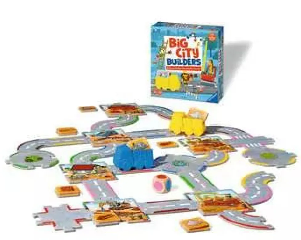 Ravensburger Big City Builders – A Preschool Puzzle and Play Construction Game