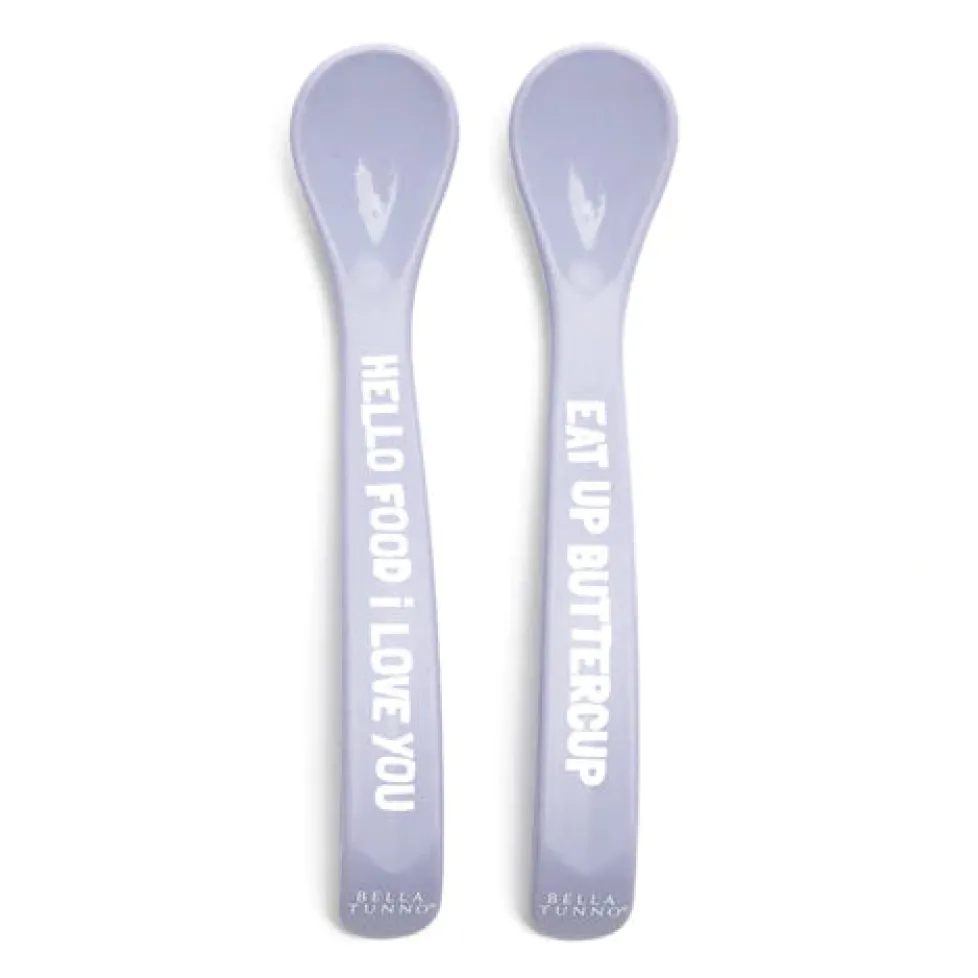 Bella Tunno Wonder Spoons: Eat Up + Hello Food Spoon Set