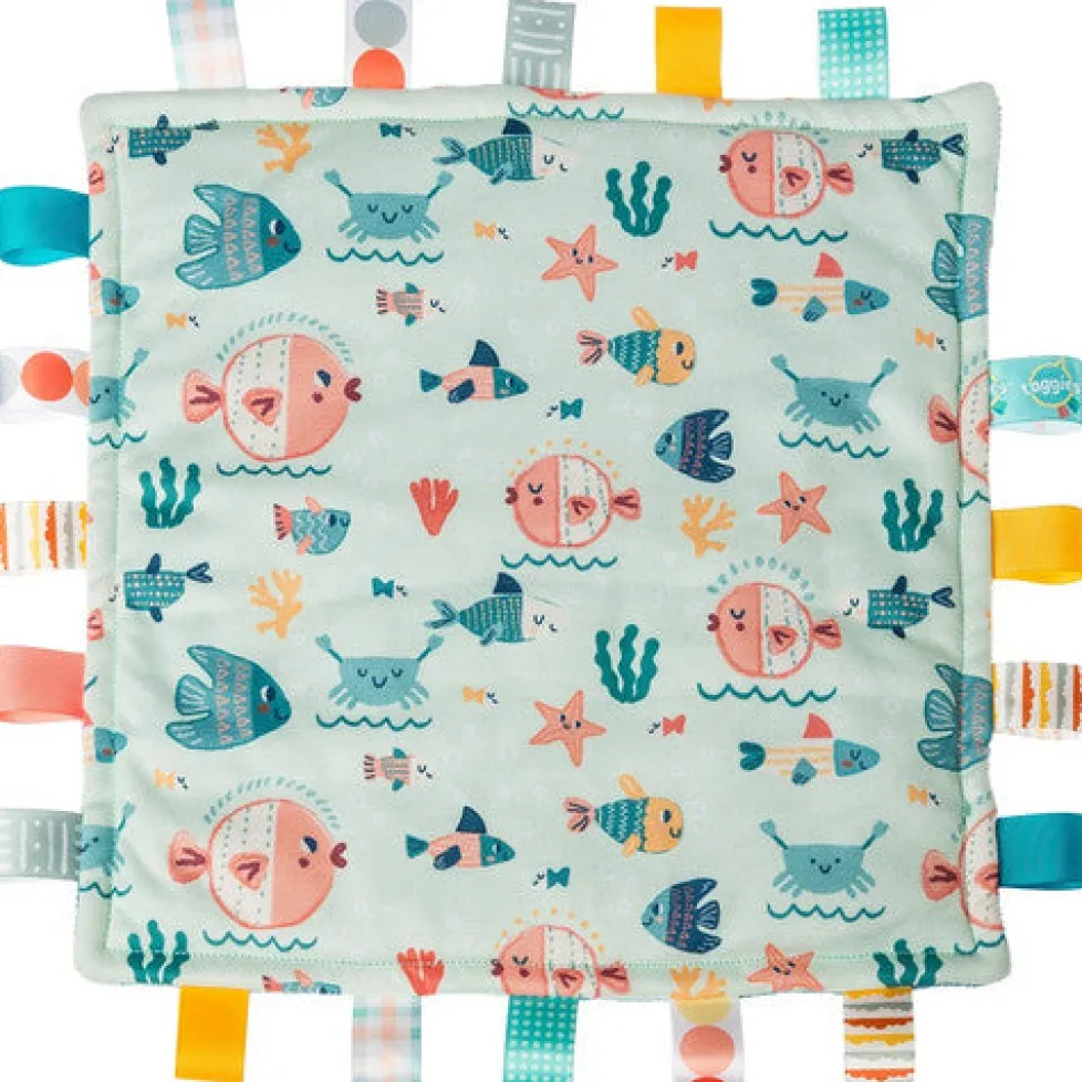 Taggies™ Original Comfy Blanket: Fishies 12"
