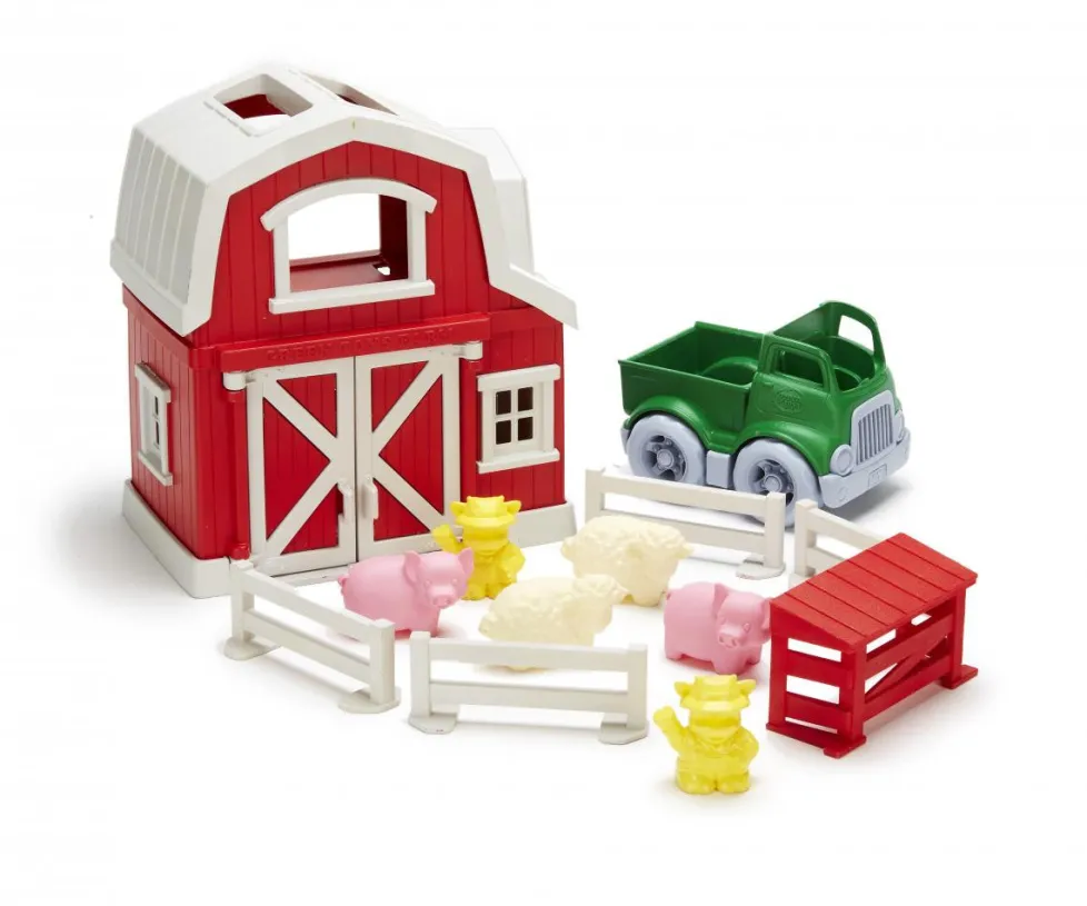 Green Toys Playset Farm