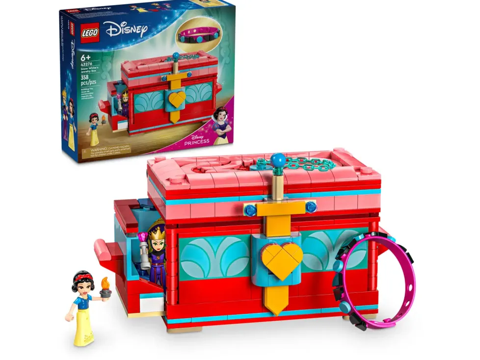 LEGO® Disney Snow White's Jewelry Box 43276